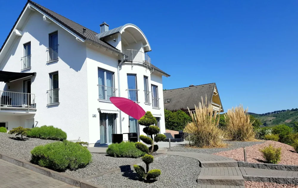 Frontansicht Ferienhaus